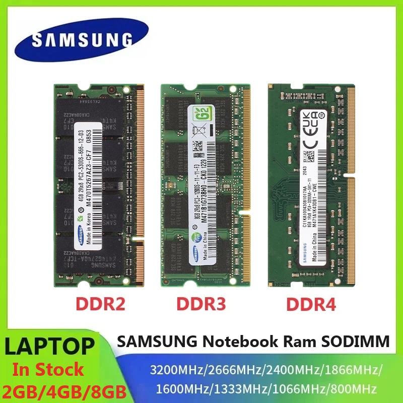 Ddr4 2400Mhz - SAMSUNG Dizüstü Memoria DDR4 DDR3 DDR2
