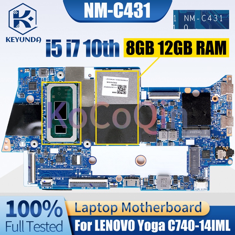 NM-C431 LENOVO Yoga C740-14IML - Ddr4 8Gb incelemesi ve fiyatı