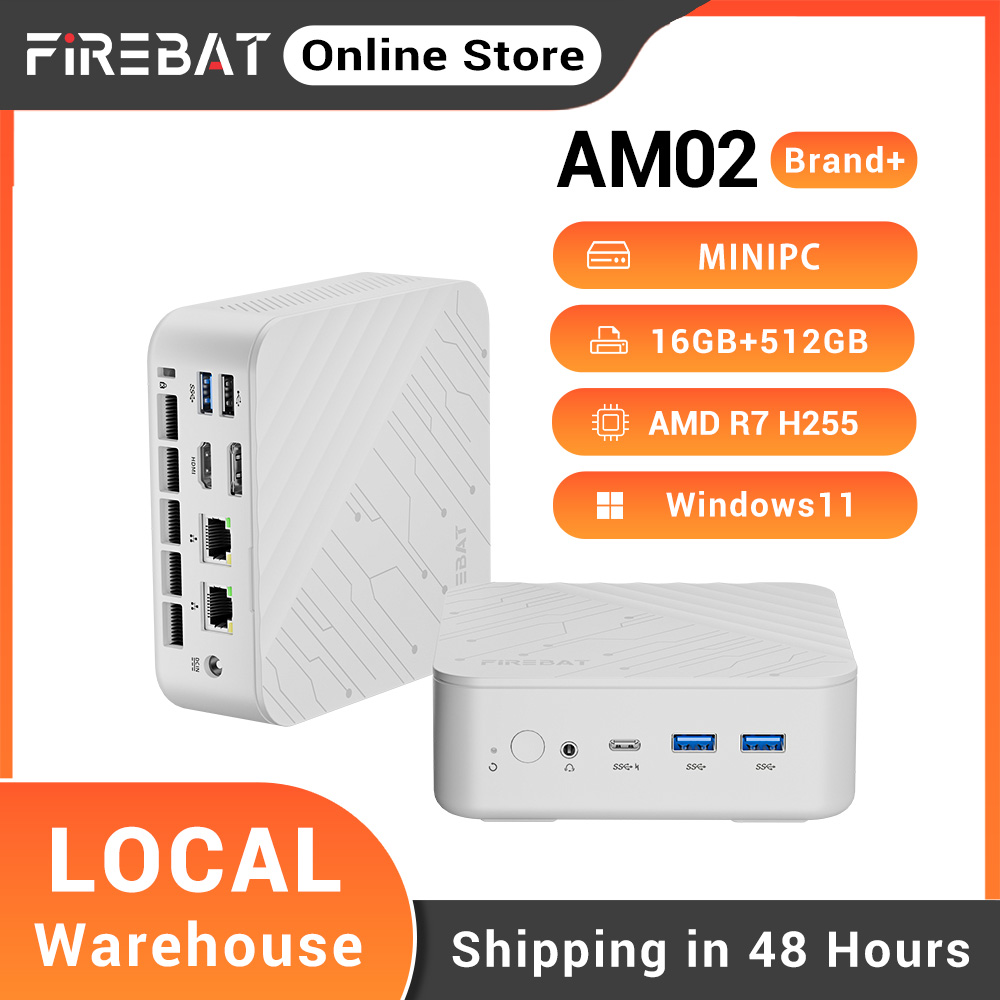 FIREBAT AM02 Mini PC, AMD Ryze - Ram Memory Module incelemesi ve fiyatı