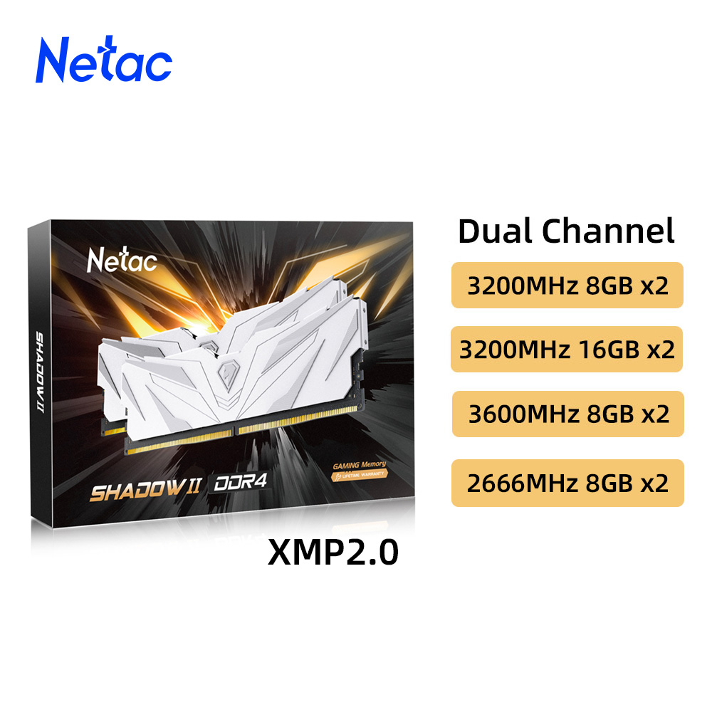Netac Ram bellek DDR4 8GBX2 16 - Ddr4 2400Mhz incelemesi ve fiyatı