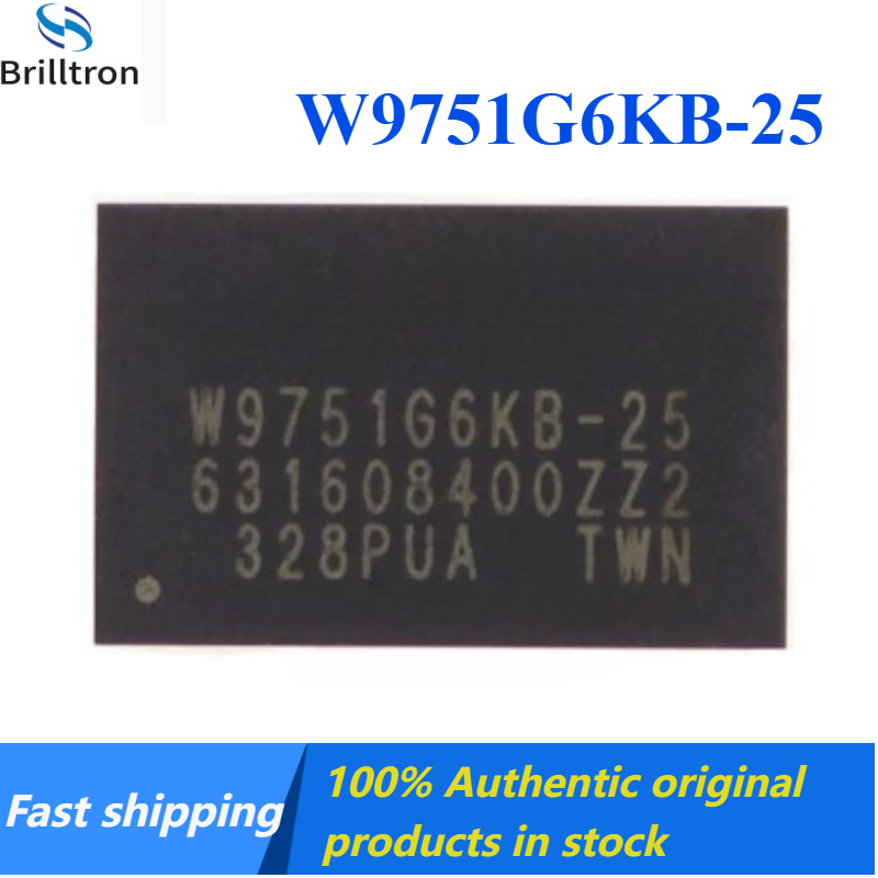 5-20PCS 100% Orijinal W9751G6K - Ddr2 Ram incelemesi ve fiyatı