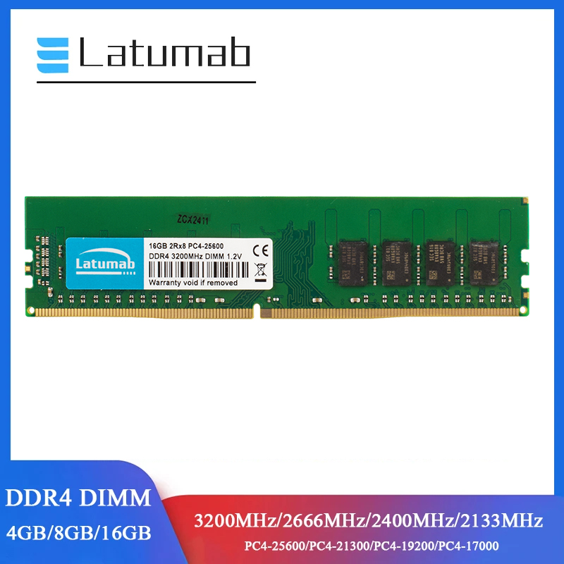 Latumab RAM DDR4 Masaüstü Memo - Ddr4 2400Mhz incelemesi ve fiyatı