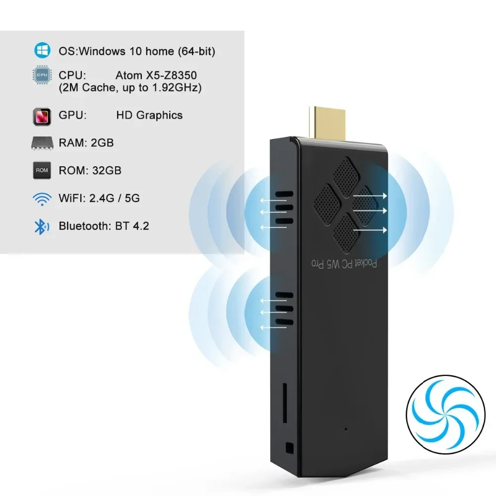 T5/W5 PRO Mini PC Windows 10 E - Ram Memory Module incelemesi ve fiyatı