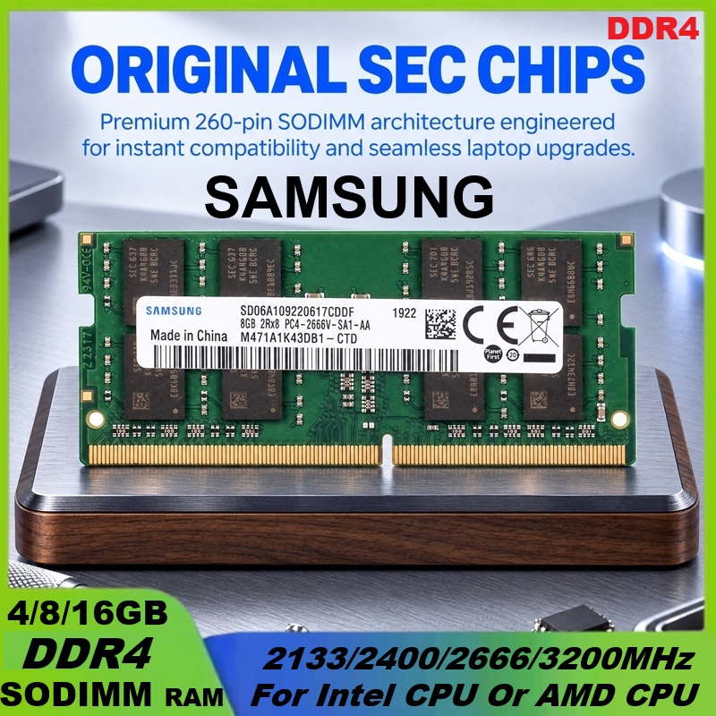 SAMSUNG DDR4 RAM 16GB 32GB 4GB - Ddr4 2400Mhz incelemesi ve fiyatı