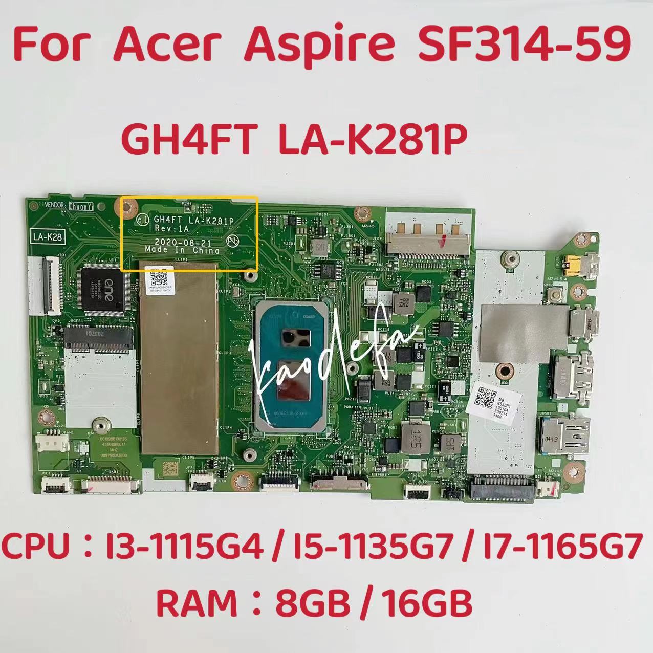 Acer Aspire SF314-59 GH4FT LA- - Ddr4 8Gb incelemesi ve fiyatı