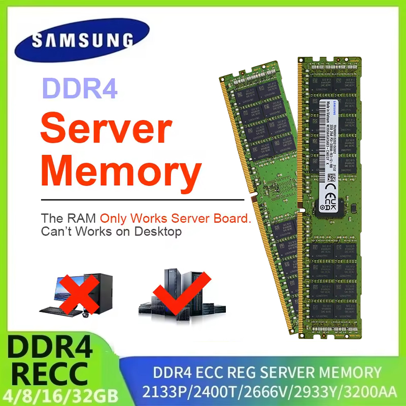 SAMSUNG Sunucu Belleği DDR4 Ra - Ddr4 2400Mhz incelemesi ve fiyatı